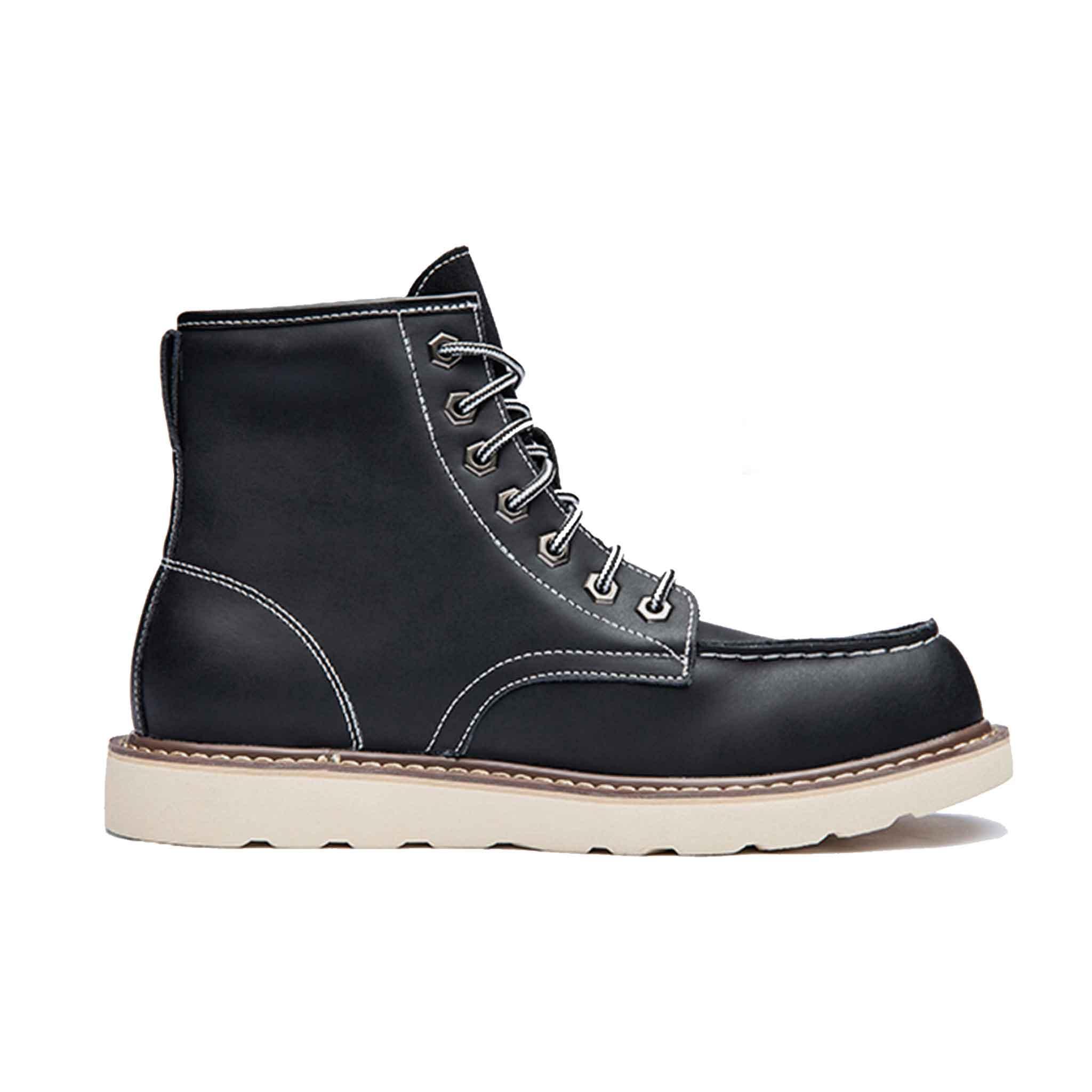 Men's 6" Soft Toe Work Boots - Classic Moc | C001 - USINE PRO Footwear