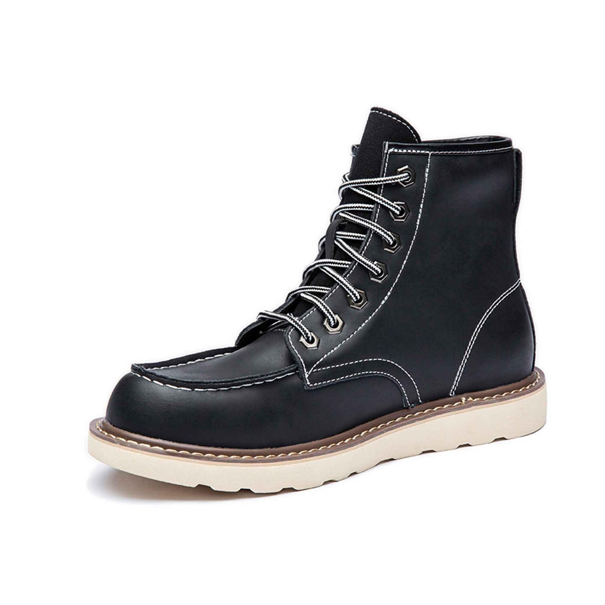 Men's 6" Soft Toe Work Boots - Classic Moc | C001 - USINE PRO Footwear