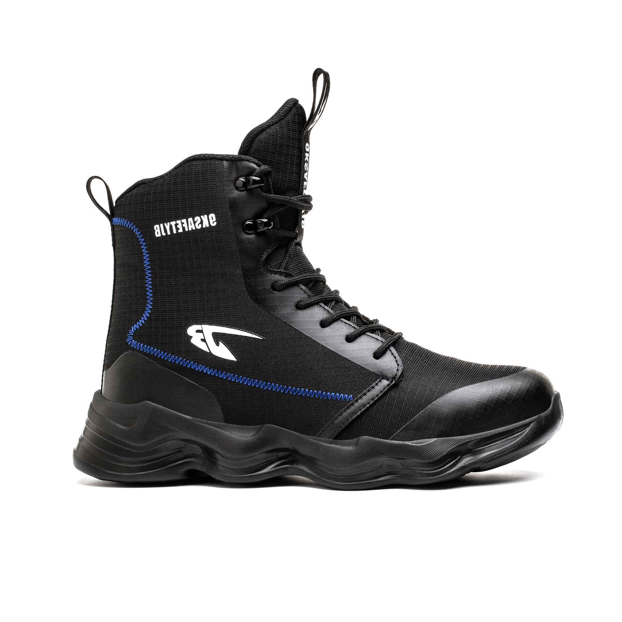 Men's 8" Steel Toe Boots - Slip Resistant | B158 - USINE PRO Footwear