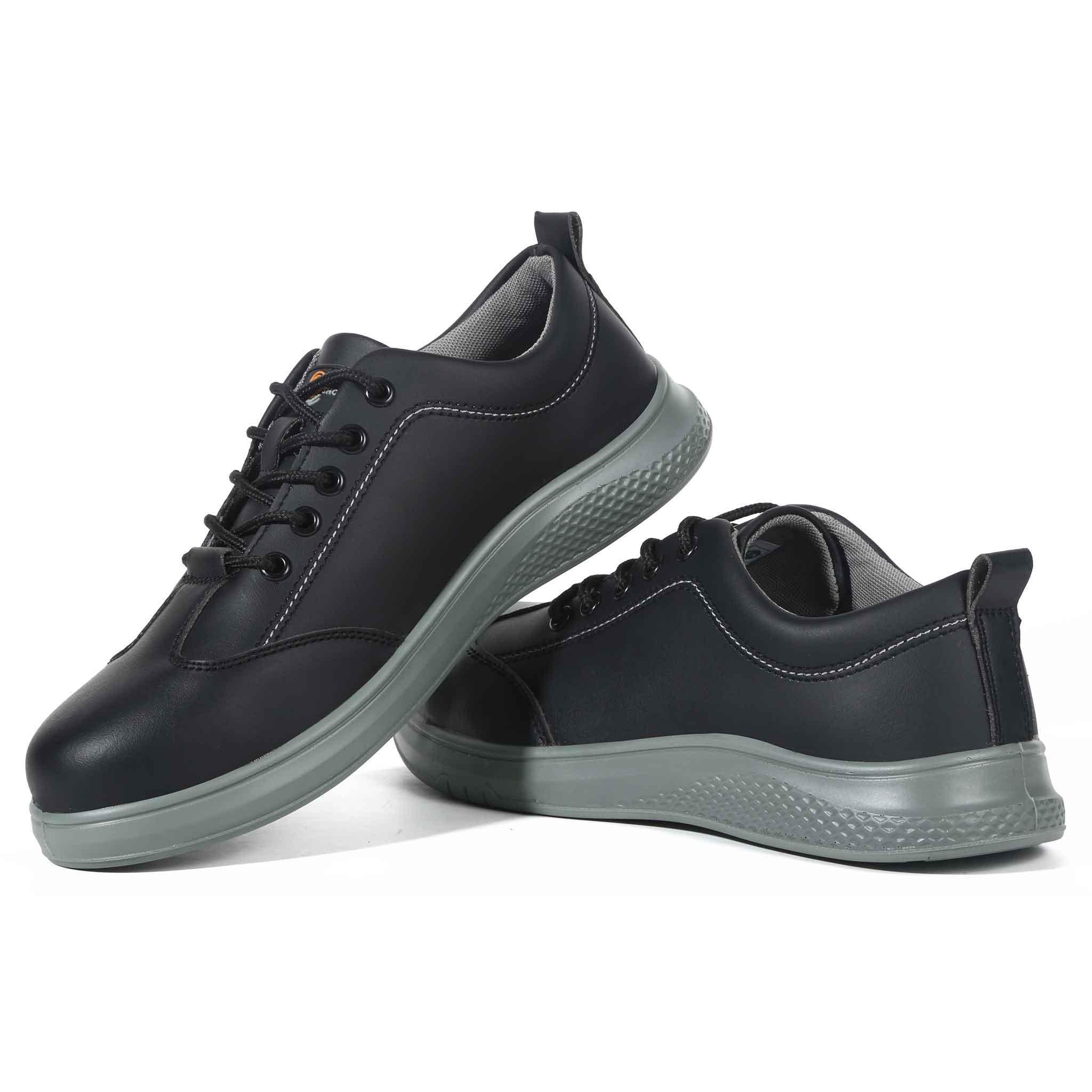 Men's Comp Toe ESD Work Shoes - Non Slip | Z017 - USINE PRO Footwear