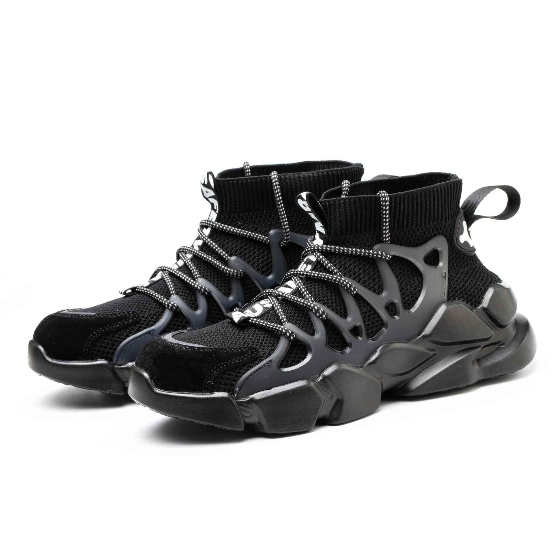 Men's Comp Toe Sneakers - Shock Absorbing | B186 - USINE PRO Footwear