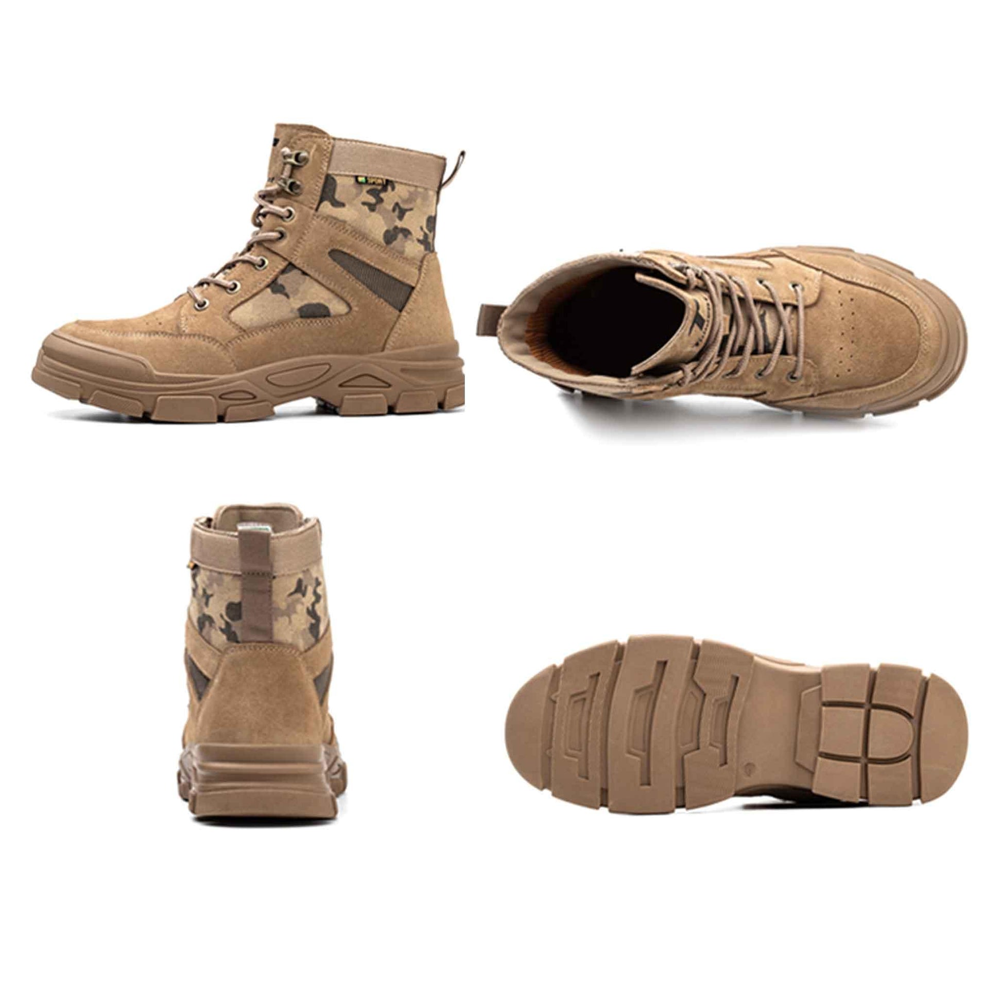 Men's Steel Toe Boots - Fire Resistant | Z006 - USINE PRO Footwear