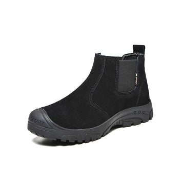 Men's Steel Toe Chelsea Boots - Slip Resistant | B117 - USINE PRO Footwear
