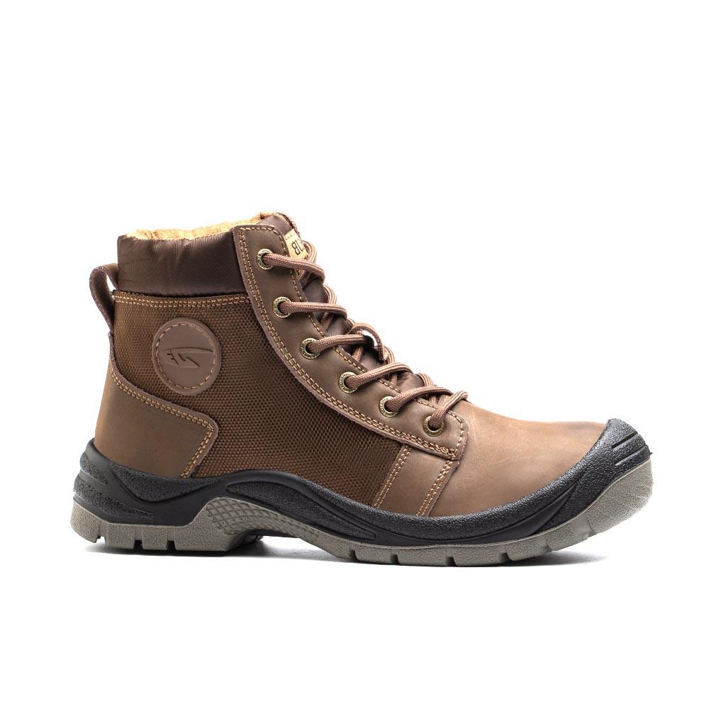 Men's Steel Toe Cow Leather Boots - Waterproof | B059 - USINE PRO Footwear