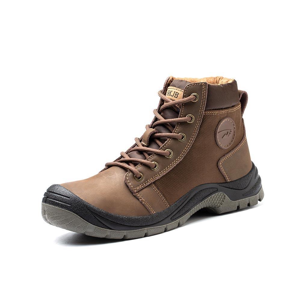 Men's Steel Toe Cow Leather Boots - Waterproof | B059 - USINE PRO Footwear