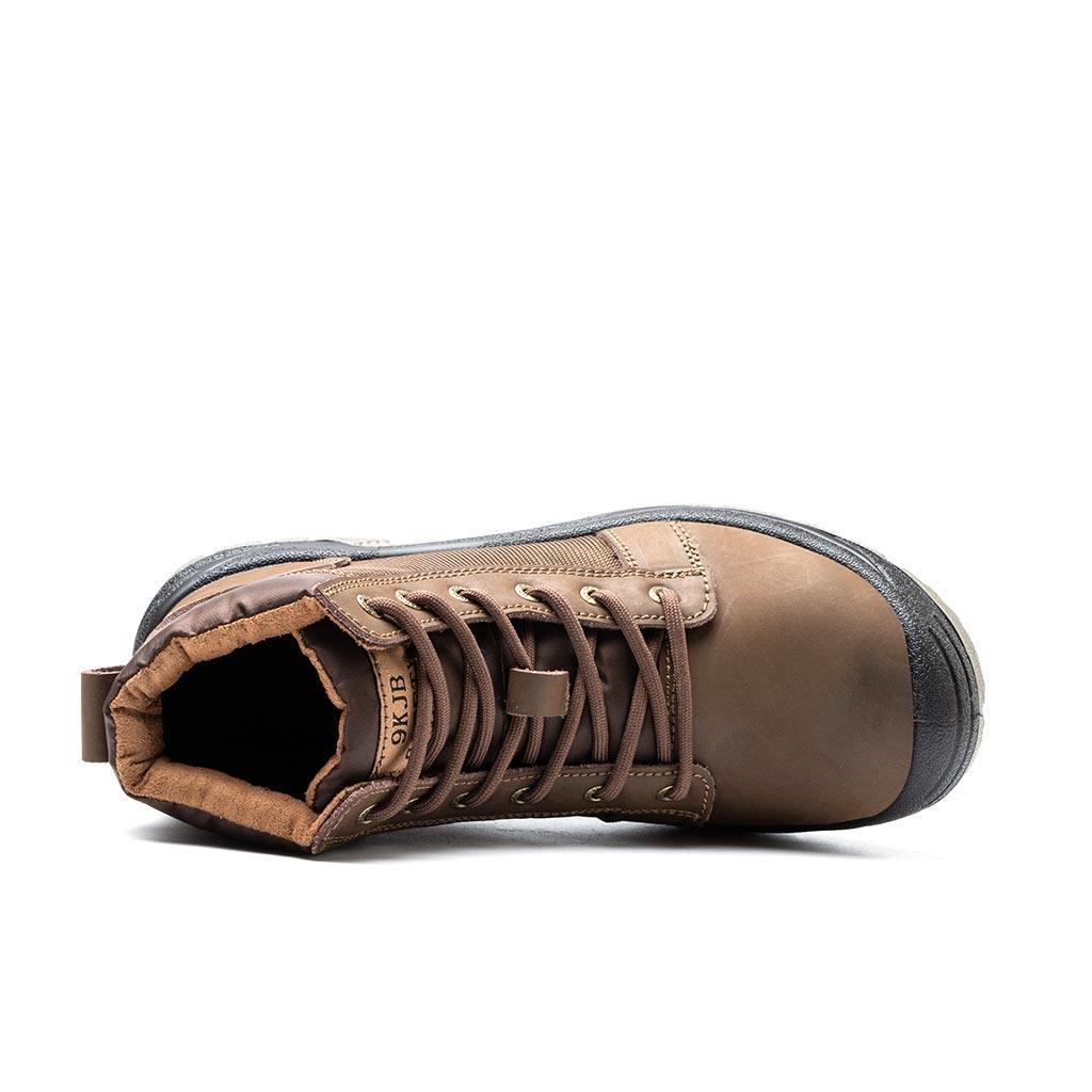 Men's Steel Toe Cow Leather Boots - Waterproof | B059 - USINE PRO Footwear