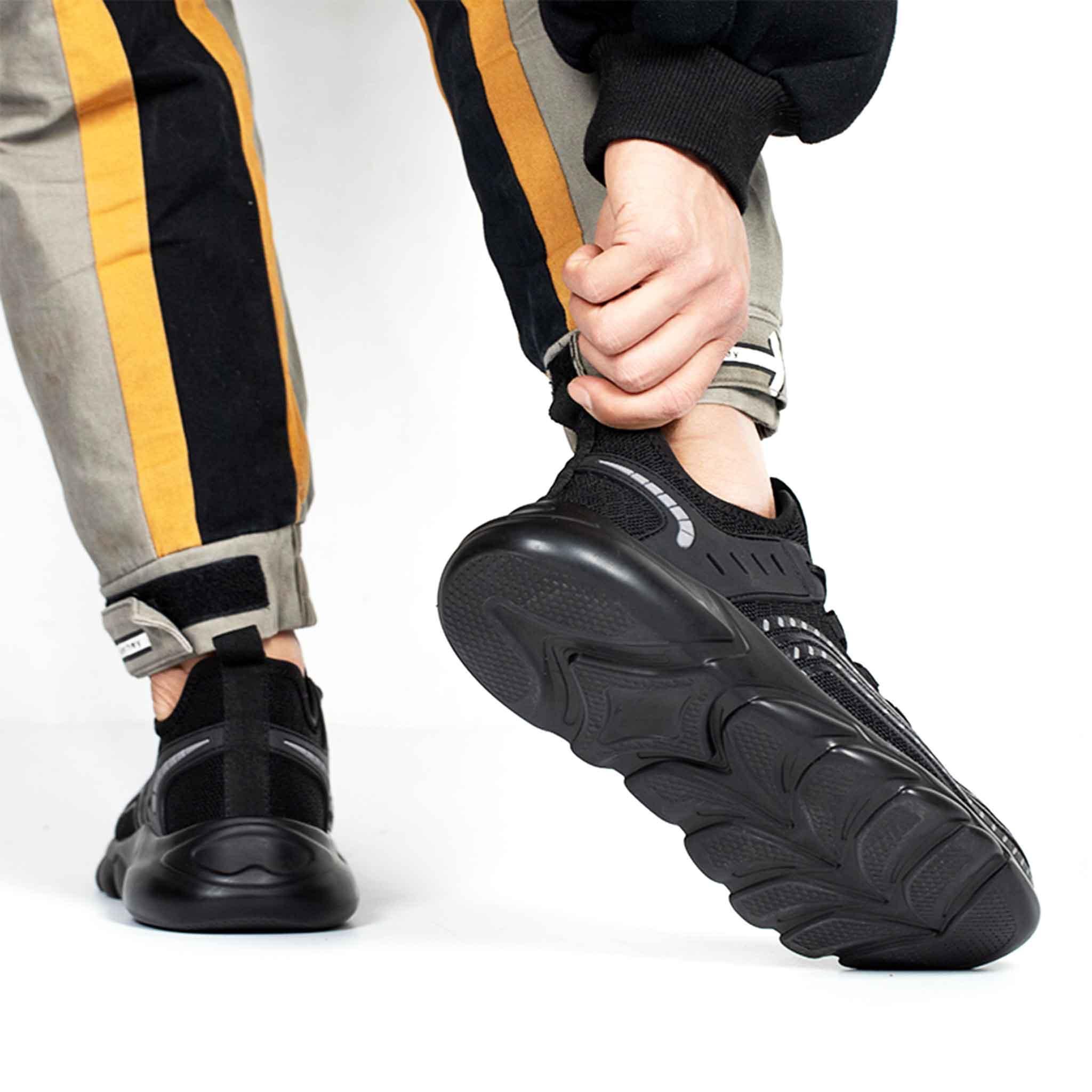 Men's Steel Toe Sneakers - Shock Absorbing | B154 - USINE PRO Footwear