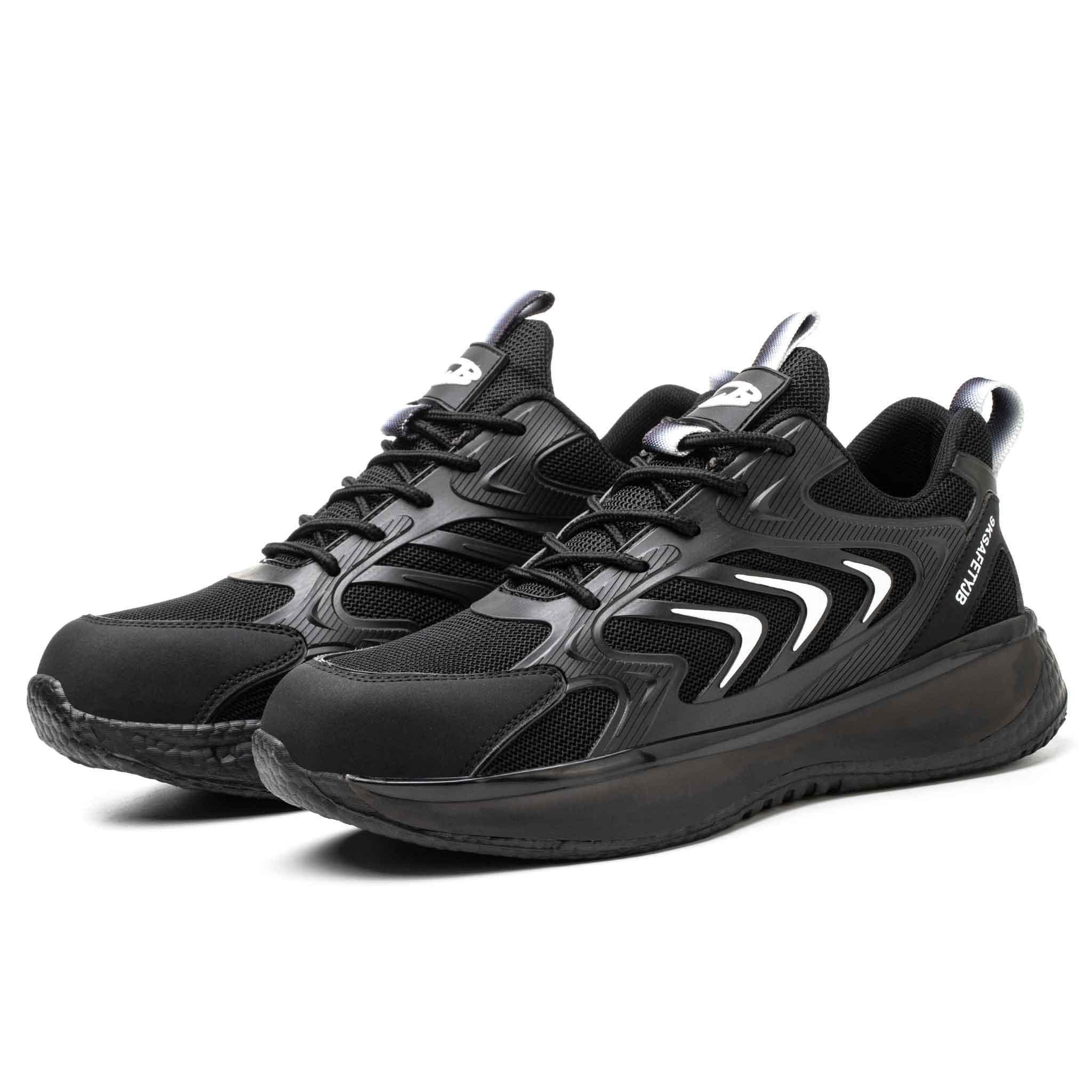 Men's Steel Toe Sneakers - Shock Absorbing | B198 - USINE PRO Footwear