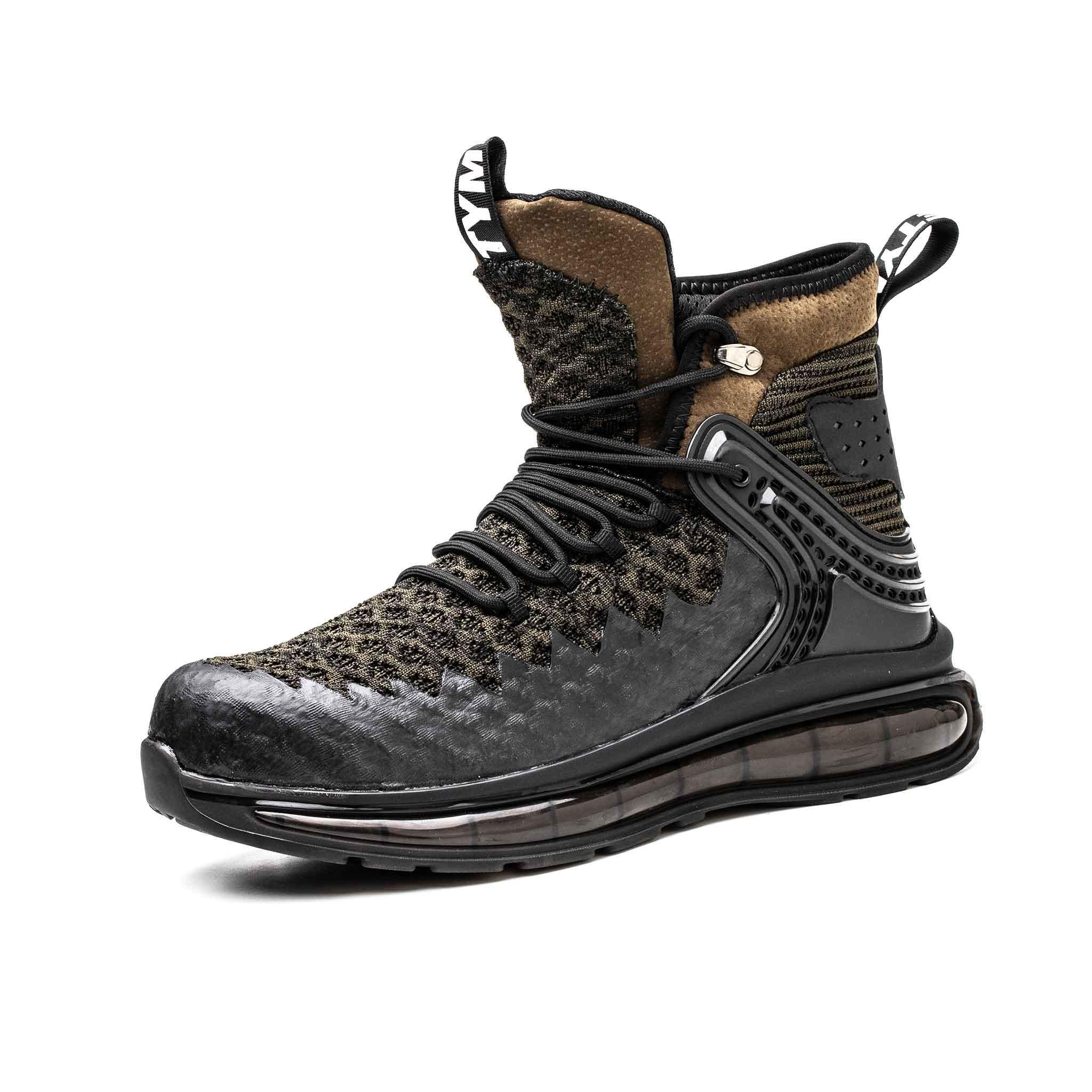 Men's Steel Toe Work Boots - Full Air Cushion | B164 - USINE PRO Footwear