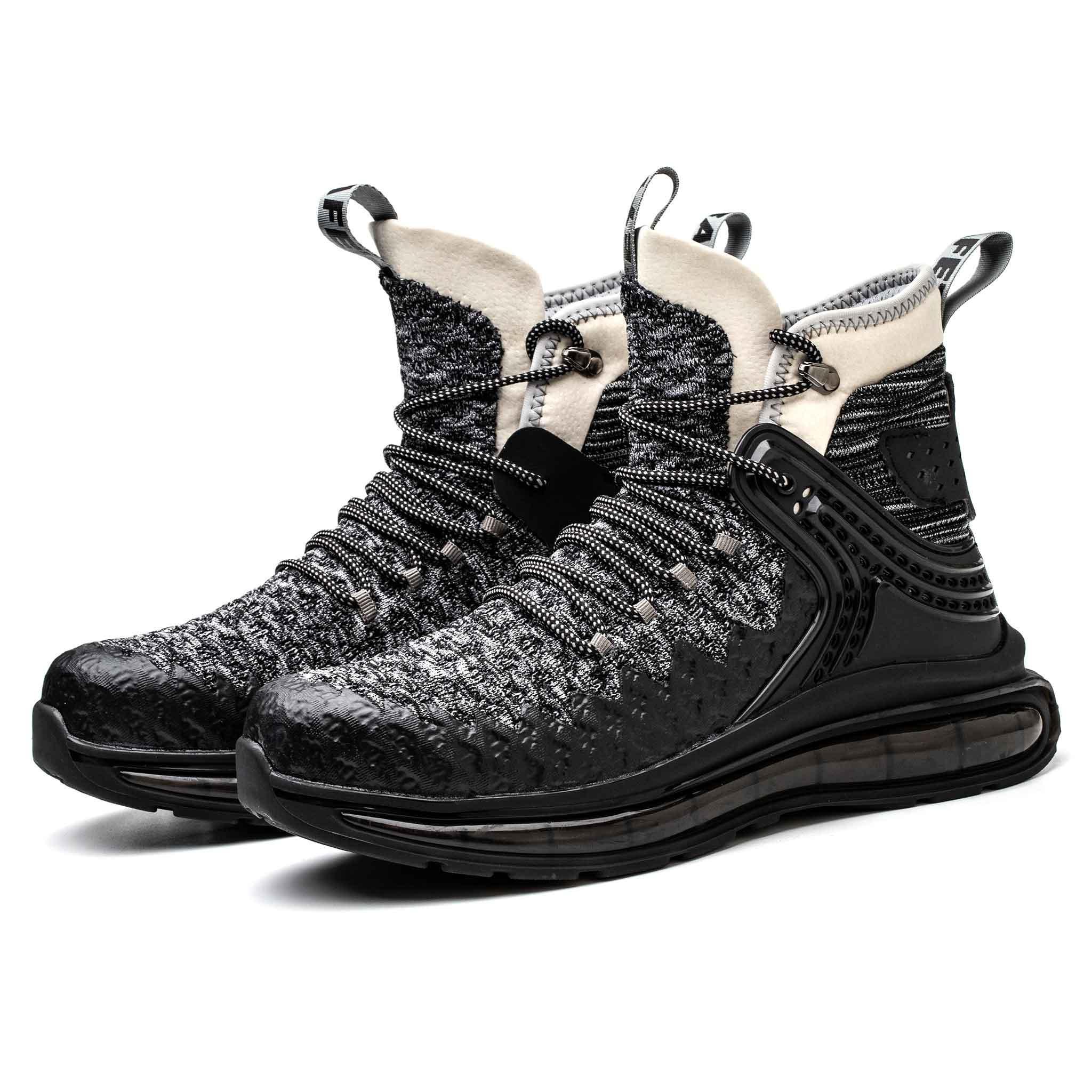 Men's Steel Toe Work Boots - Full Air Cushion | B164 - USINE PRO Footwear