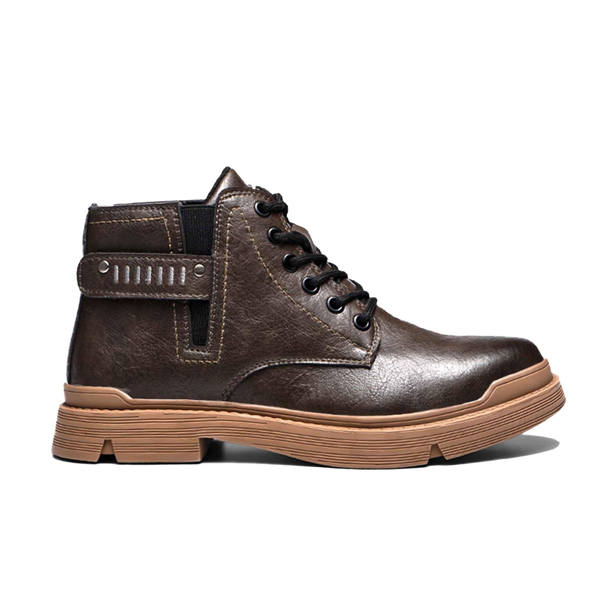 Men's Steel Toe Lace-up Work Boots Slip- Oil-Resistant USINE