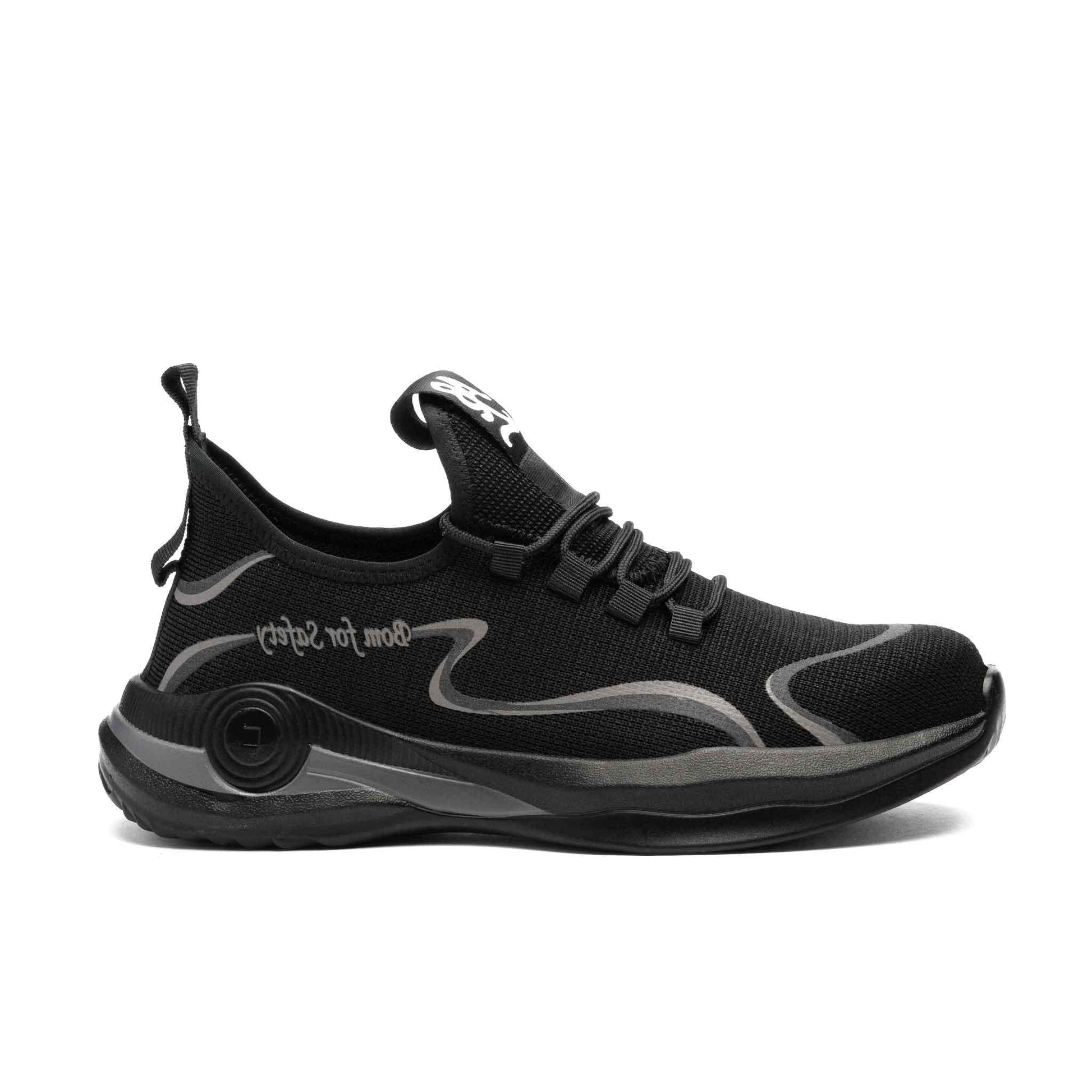 Men's Steel Toe Work Sneakers - Oil Resistant | B163 - USINE PRO Footwear