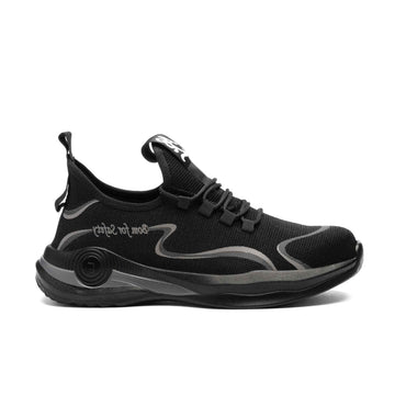 Men's Steel Toe Work Sneakers - Oil Resistant | B163 - USINE PRO Footwear