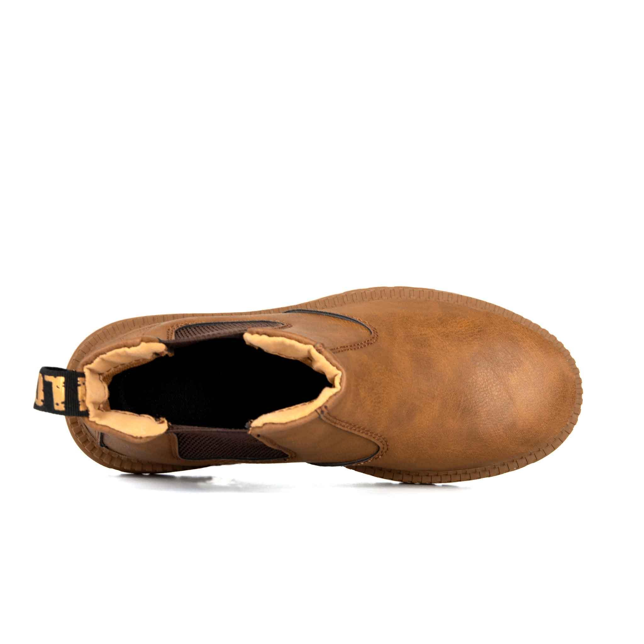 Women's Steel Toe Chelsea Boots - Rubber Sole | B071 - USINE PRO Footwear