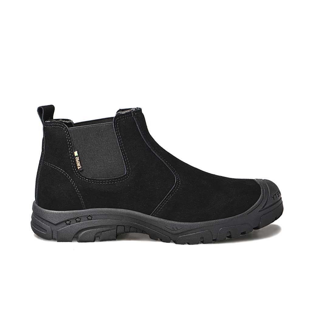 Women's Steel Toe Chelsea Boots - Slip Resistant | B099 - USINE PRO Footwear