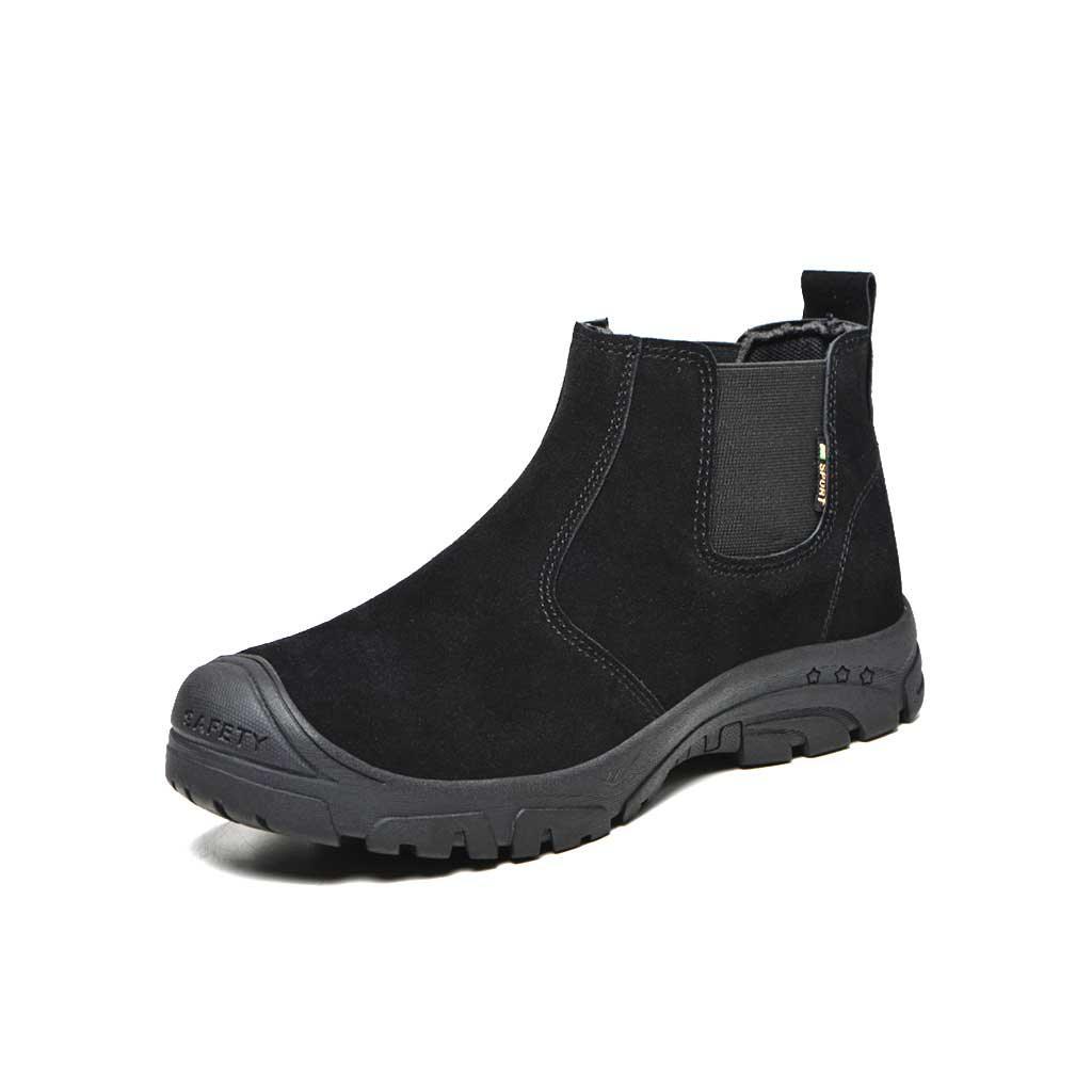 Women's Steel Toe Chelsea Boots - Slip Resistant | B099 - USINE PRO Footwear