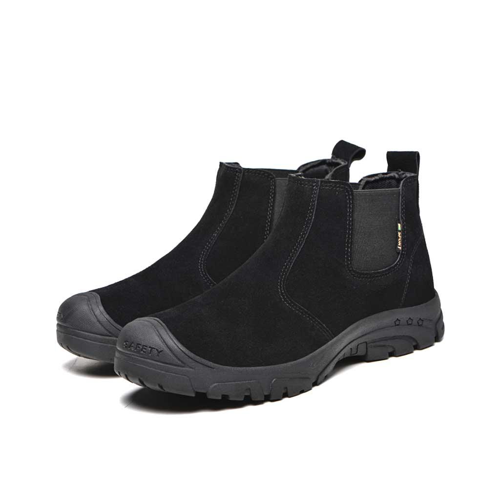 Women's Steel Toe Chelsea Boots - Slip Resistant | B099 - USINE PRO Footwear