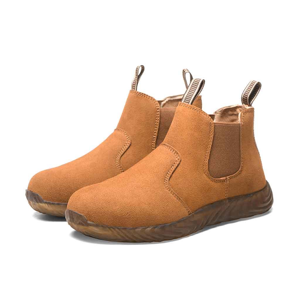 Women's Steel Toe Slip-on Boots - Welding | B136 - USINE PRO Footwear