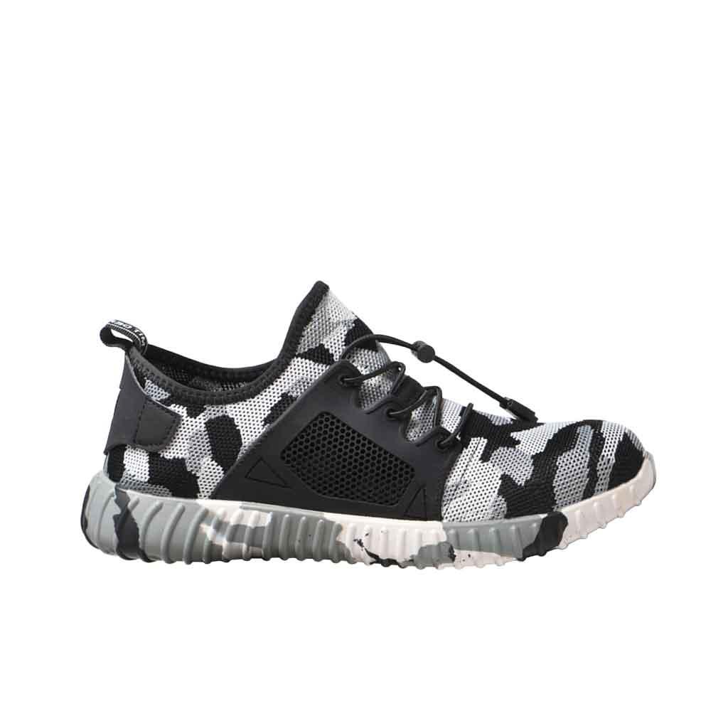 Women's Steel Toe Sneakers - Camouflage | B132 - USINE PRO Footwear