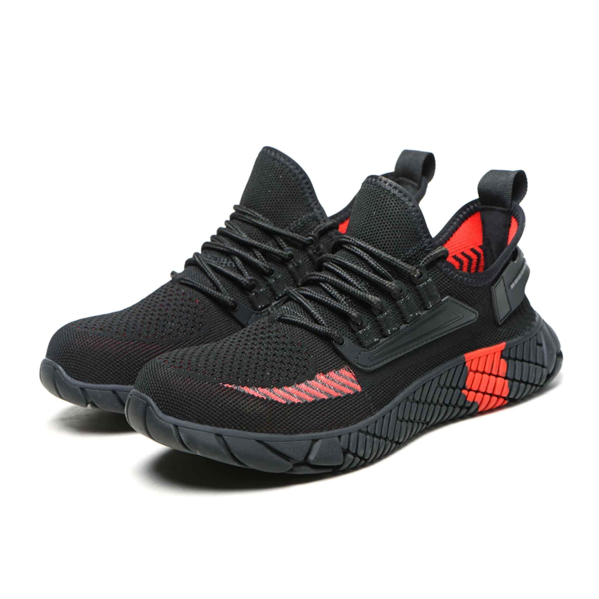 Women's Steel Toe Sneakers - Rubber Sole | B098 - USINE PRO Footwear