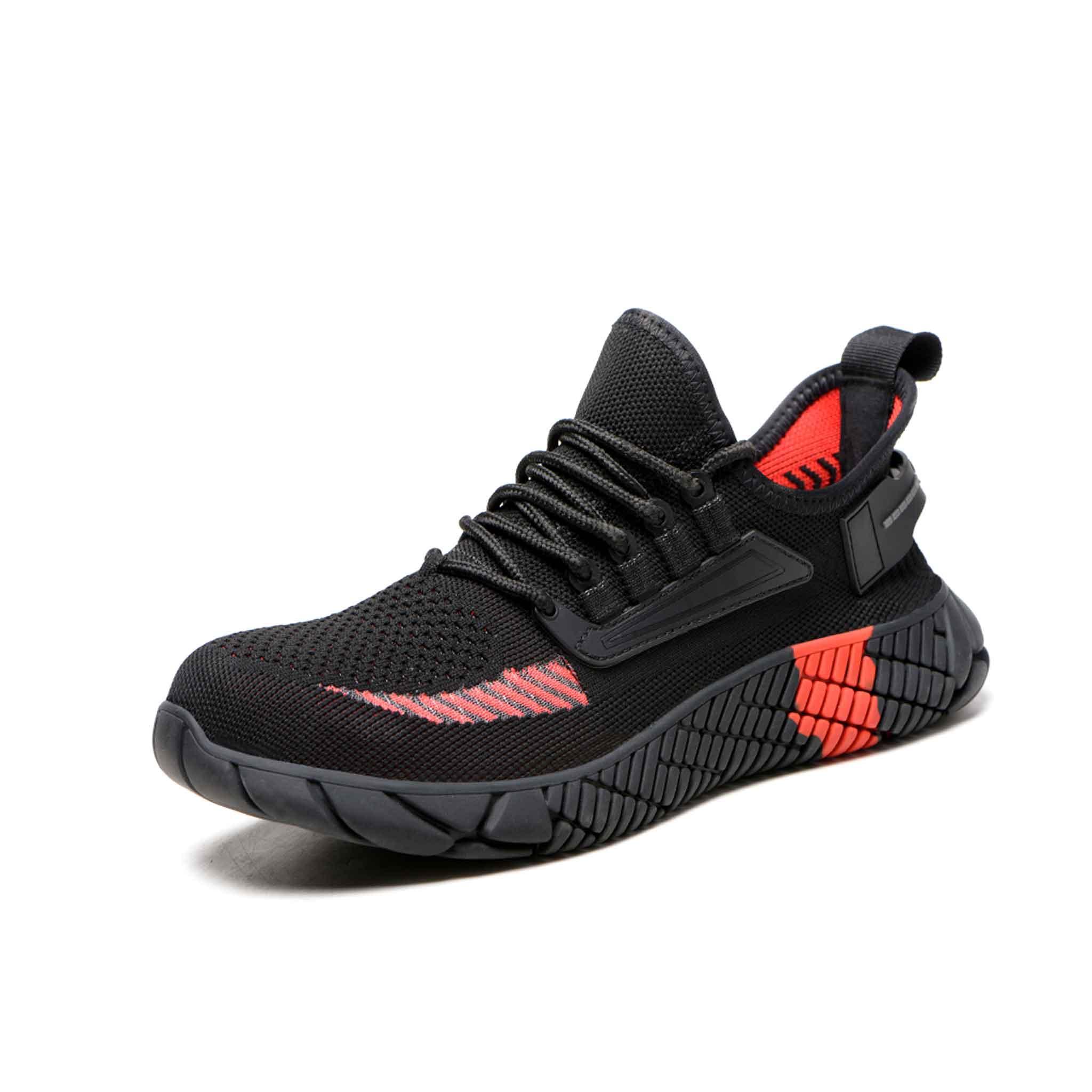 Women's Steel Toe Sneakers - Rubber Sole | B098 - USINE PRO Footwear