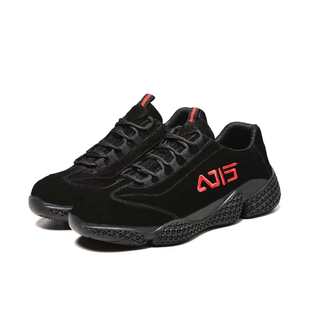 Women s Steel Toe Work Shoes Shock Absorbing Anti Slip Usine Pro 7.5 Black