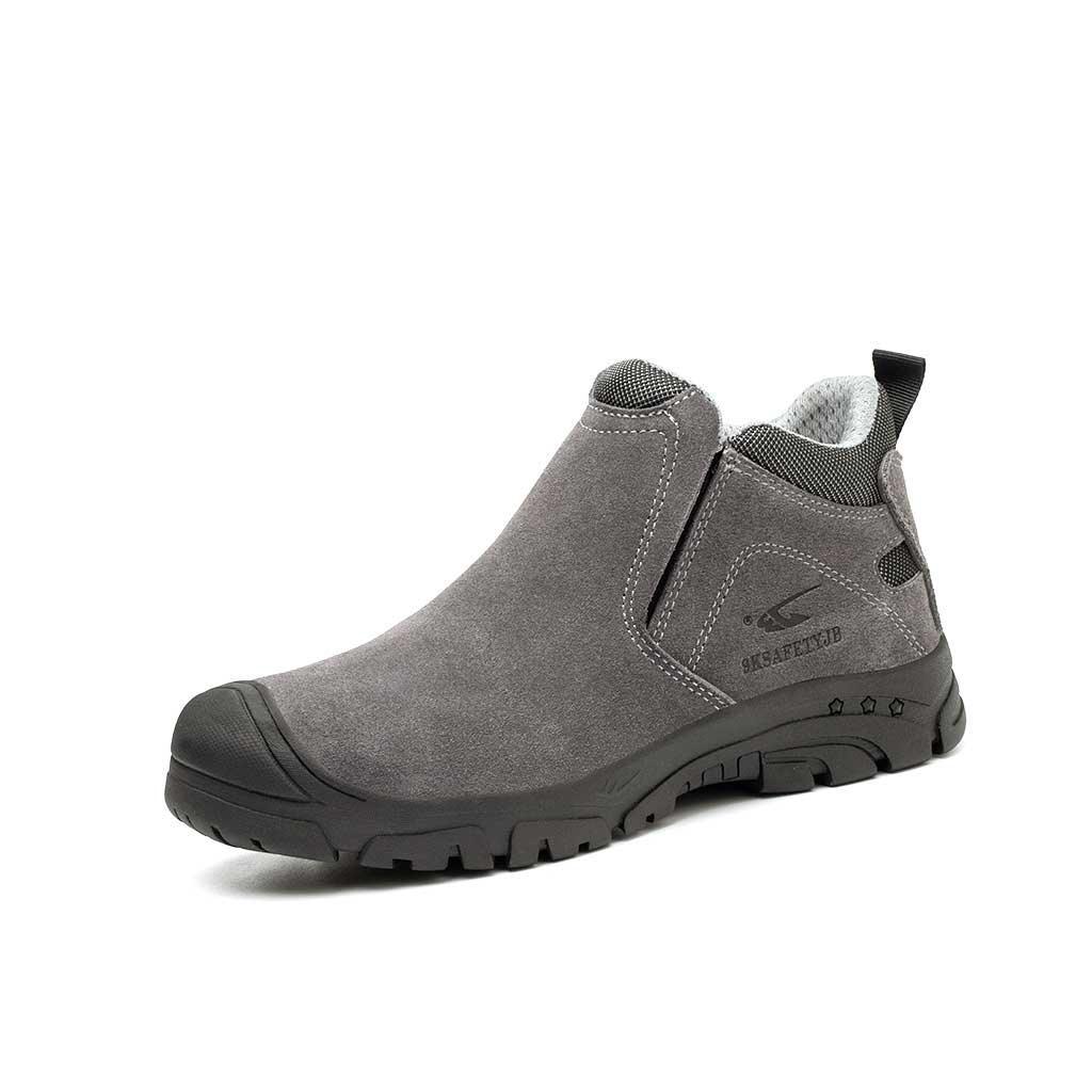 Women's Steel Toe Welding Boots - Rubber Sole | B112 - USINE PRO Footwear