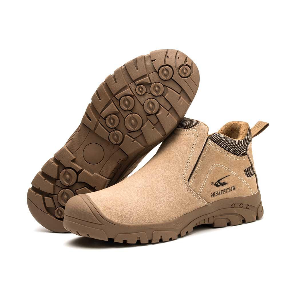 Women's Steel Toe Welding Boots - Rubber Sole | B112 - USINE PRO Footwear