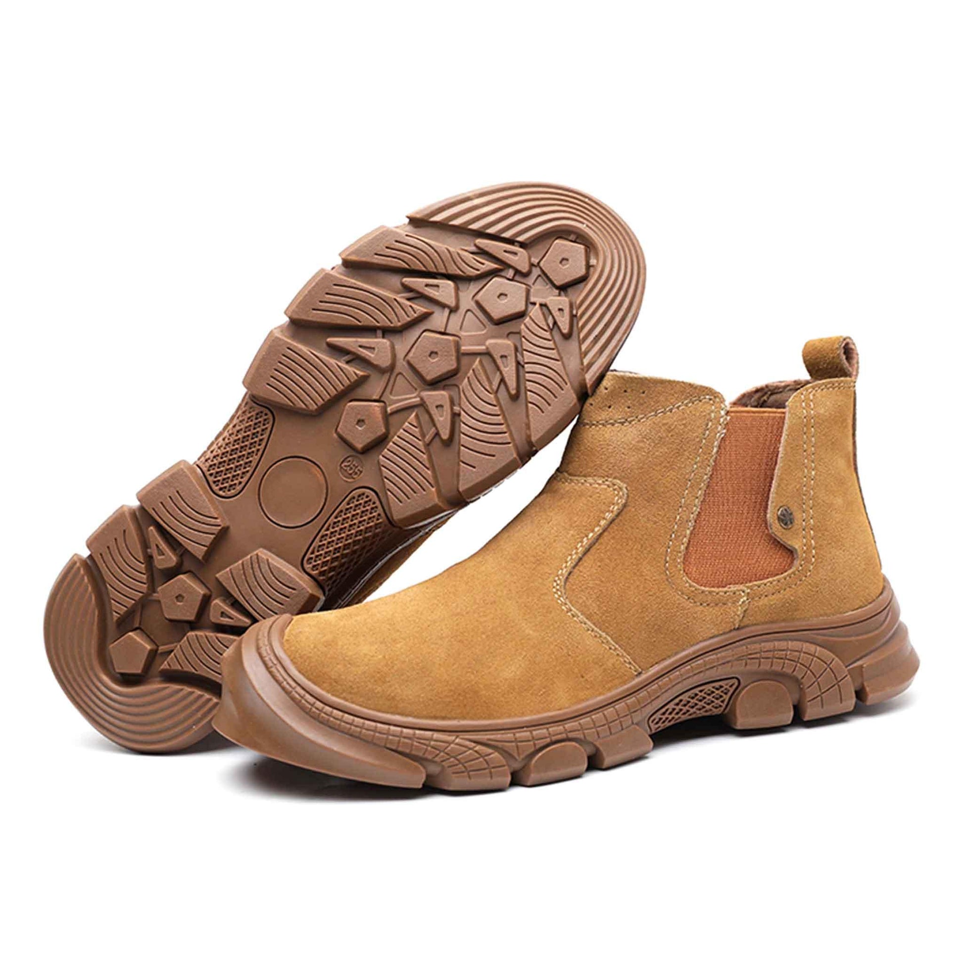 Women's Steel Toe Welding Boots - Rubber Sole | B128 - USINE PRO Footwear