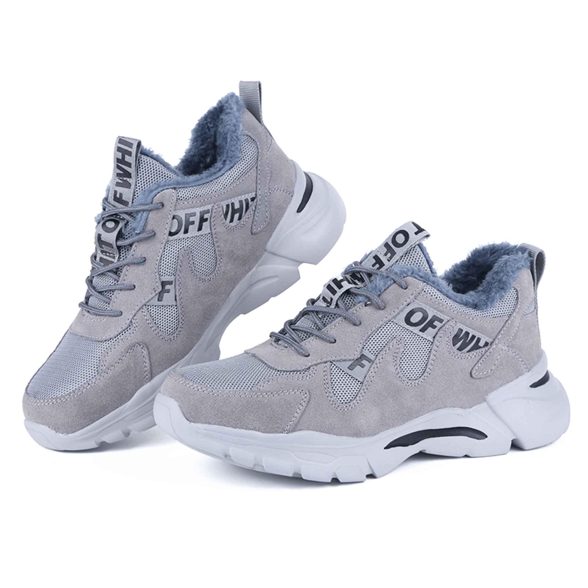 Women's Steel Toe Winter Boots - Fleece lined | Z011 - USINE PRO Footwear