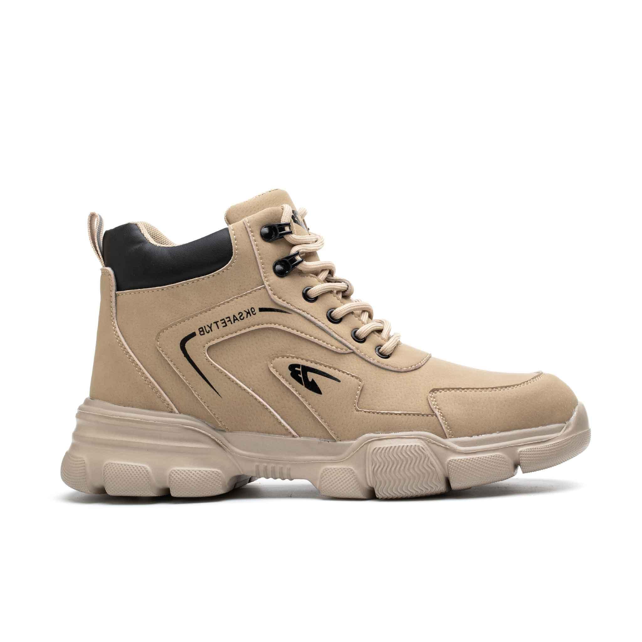 Women's Steel Toe Work Boot - Rubber Sole | B197 - USINE PRO Footwear