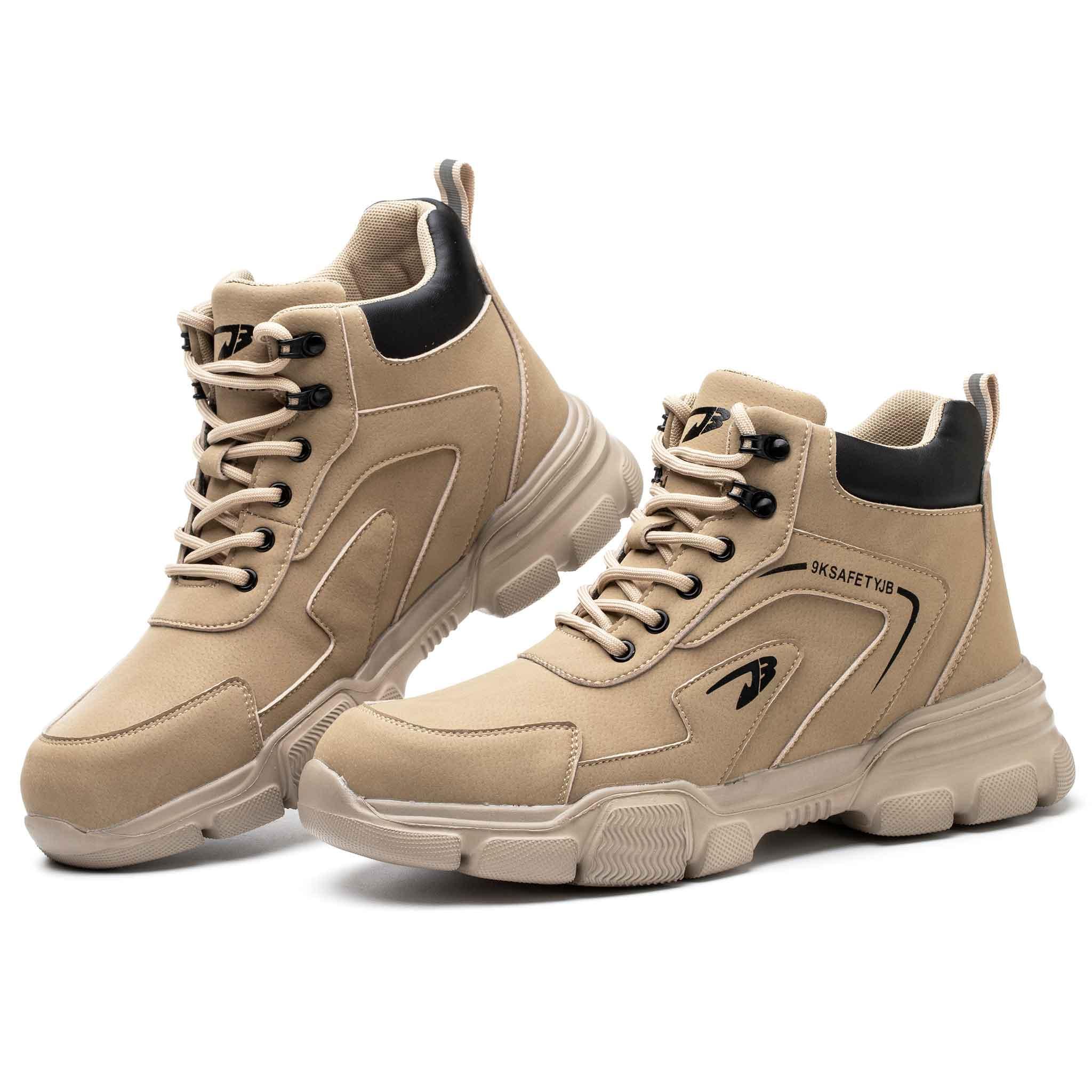 Women's Steel Toe Work Boot - Rubber Sole | B197 - USINE PRO Footwear