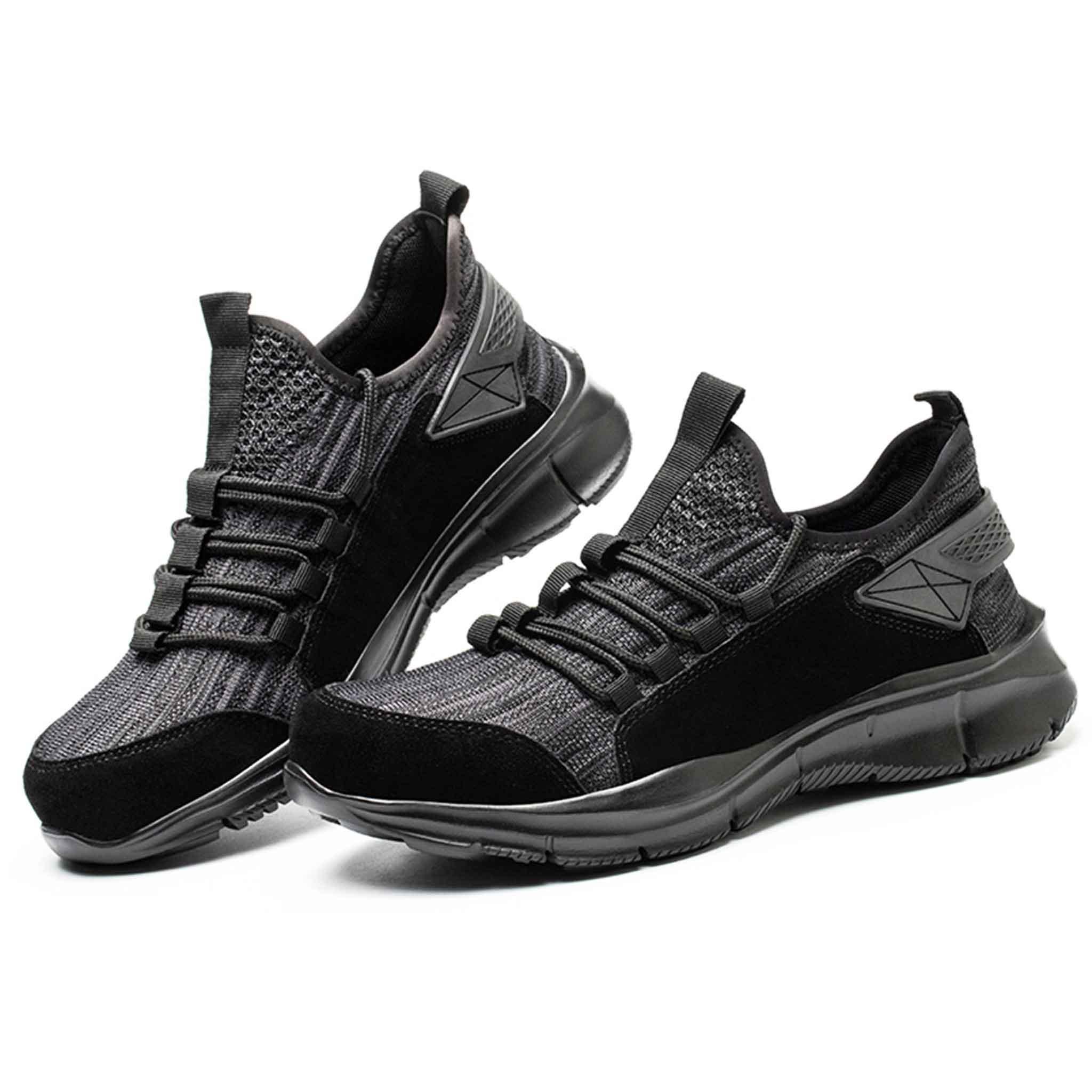 Women's Wide Steel Toe Shoes - Lightweight | B190 - USINE PRO Footwear